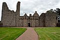 Tolquhon Castle, front and entrance