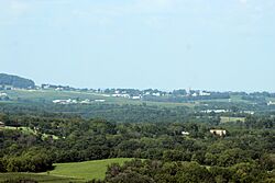 Sherrill seen from Lore Mound.