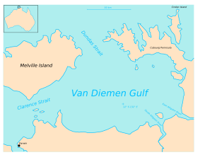 Van Diemen Gulf Australia