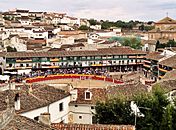 The main square from the Mirador