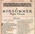 A Midsummer Night's Dream