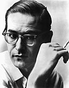 Bill Evans (1961 publicity photo by Steve Schapiro)