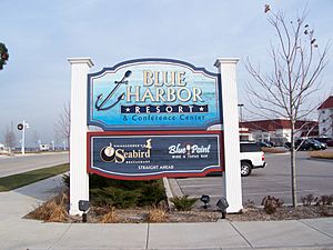 BlueHarborResortSign