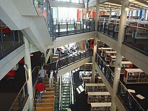 Cardiff Library interior