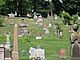 A view of grave markers in Cataraqui Cemetery