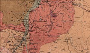 Comstock Lode geologic map 2