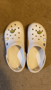 Crocs with charms