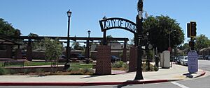 Dixon Arch in downtown