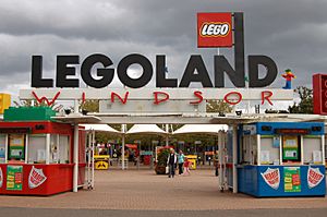 Entrance to Legoland Windsor