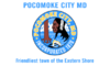 Flag of Pocomoke City, Maryland