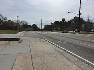 Georgia State Route 139 in Adamsville