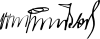 Gerd von Rundstedt Signature.svg