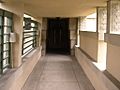 Hollyhock House entrance