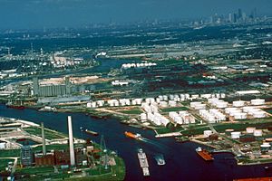 Houston Ship Channel Galena