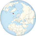 Iceland on the globe (Europe centered).svg