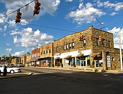 Buildings along Main Street