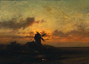 Jules Dupré - Le moulin à vent