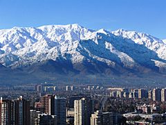 La Reina desde Las Condes, Chile