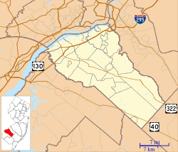 Logan Township, New Jersey is located in Gloucester County, New Jersey