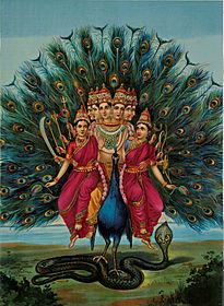 Murugan by Raja Ravi Varma