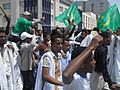 Nouakchott-Dispersion des manifestants-2011