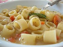 Pasta e fagioli rapida