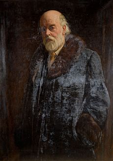 Portrait Of Sir Oliver Lodge