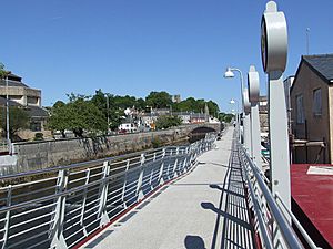 Riverside walk