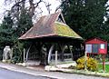 St George, Castle Way, Hanworth - Lych gate - geograph.org.uk - 1750739