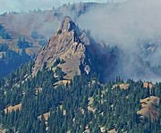 Steeple Rock on Hurricane Ridge