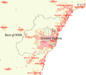 Sydney statistical areas