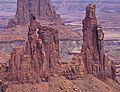 Washer Woman Arch from Mesa Arch