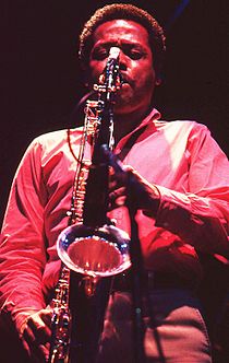 Wayne-Shorter in Amsterdam, 1980