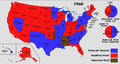 1960 Electoral Map