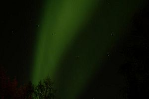 Big Dipper and Aurora