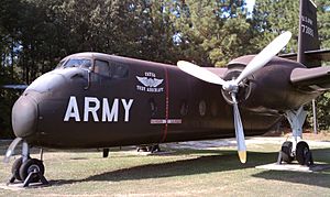C-7 Caribou at Fort Bragg