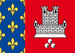 Drapeau de Vincennes, France