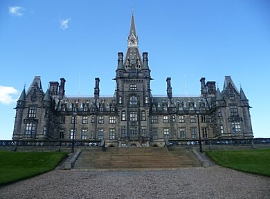 Fettes College south front, Edinburgh