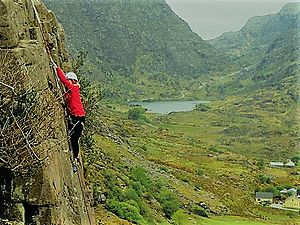 Gap of Dunloe Rock Climbing