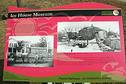 Ice House Cedar Falls IA Plaque pic1