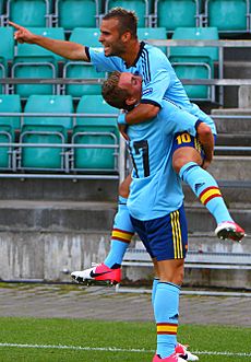 Jesé Rodríguez and Gerard Deloufeu