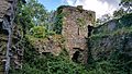 Kilcrea castle inner courtyard