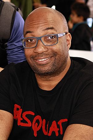 Alexander at the 2019 Texas Book Festival