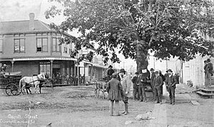 Maple Tree Corner Vancouver 1886