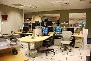 National Hurricane Center HSU desk