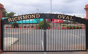 Richmond Oval Gate