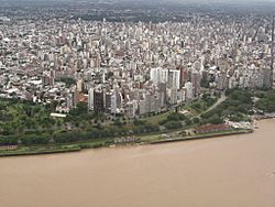 Rosario desde el aire