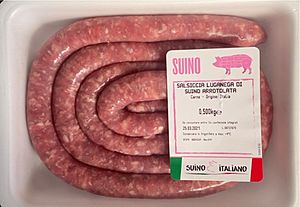 Salsiccia luganega di suino arrotolata.jpg