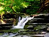 Waterfall at Stony Brook State Park.