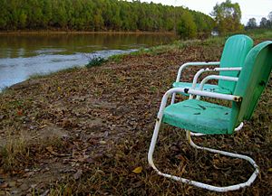 Tallahatchie River north of Greenwood, Mississippi, United States